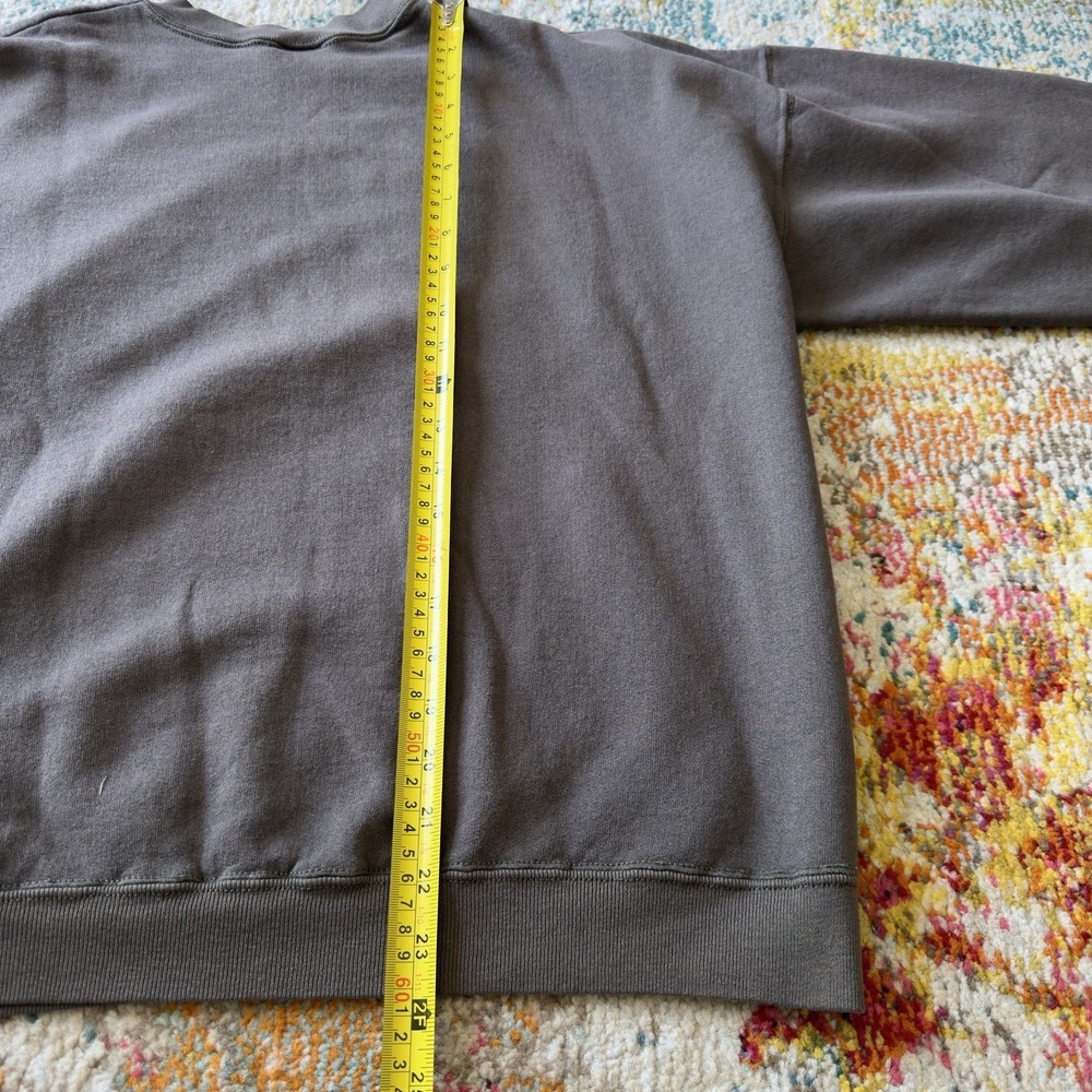 Vintage 90s Ducks Unlimited Wildlife Habitat Crewneck Sweatshirt Brown Large - Picture 6 of 7